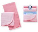 Girls 2pk Thermal Receiving Blankets