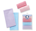 Girls 4pk Solid Diapers