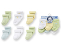 Unisex 6pk Terry Socks