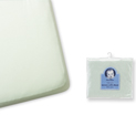 Aqua Crib Sheet